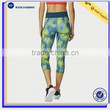 Custom Run Women Activewear Spandex Colorful Leggings Printed Yoga