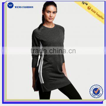2016 Fashion Comfortable Ladies Plain Sweatshirt Dress photo-4