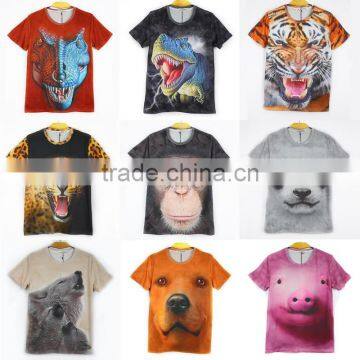 Custom 100% cottom Men's tshirt printing cotton custom tshirt