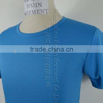 Manufactures 100%polyester t Shirt Dry Fit Fabric