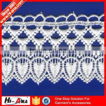 African Cord Lace Manufacture,guipure Lace Top,fancy Polyester Lace Trim Exporter photo-4