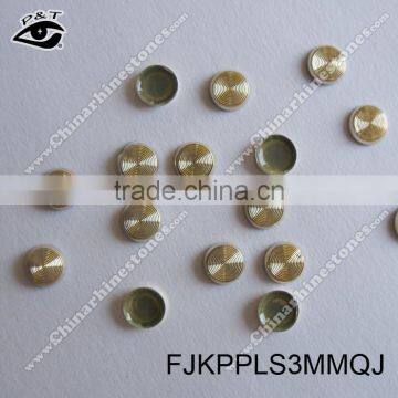 Laser Nailhead Checked Nailhead Hot fix Nailhead Iron On Metal Studs