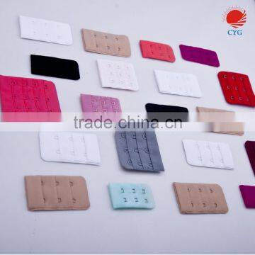 Adjustable 3 Rows 3 Hooks Nylon Bra Hook And Eye Closure photo-3