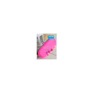 Silicone glasses case, Silicon Coin Purse with sealed bag for custom LOGO