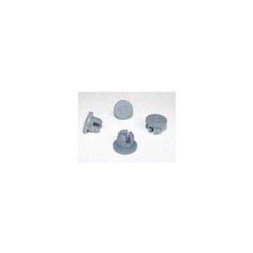 Grey EPDM or SBR Custom Rubber Parts / Oil Resistant Rubber Stopper 25 - 95 Shore A