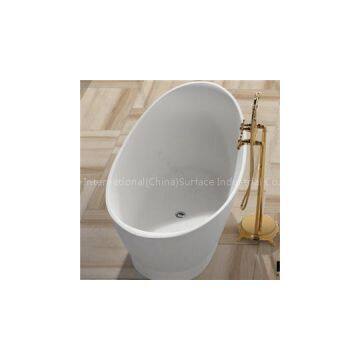 Wash Basins Bath Tubs , Solid Surface Bathtub For Two Person