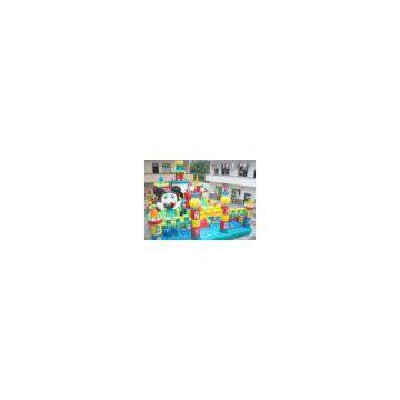 Outdoor Inflatable Amusement Park / Children Playground Equipment For Kids