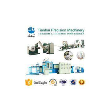 Semi-automatic PS Foam Food Container Production Line