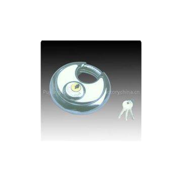 Disc Round Shape Steel Padlock