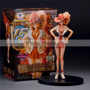 Hot Japanese Anime figure One Piece action figure Nami, One Piece action figure wholesale price