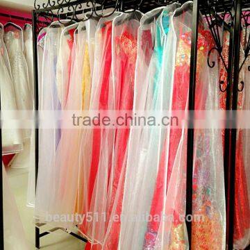 High Quality Non Woven Wholesale Wedding Dress Garment Bag WB11 photo-3
