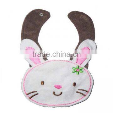 fancy rabbit cotton baby bandana bibs