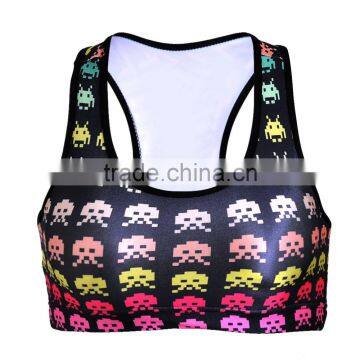 2015 Oeko Comfortable Quick Dry Breathable for women fitness wear Lady's Sports Bra S131-58