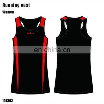 2016 simple fashion comfortable ladies running vest