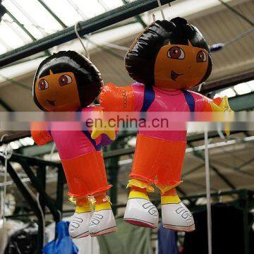Made in china inflatable hanging doll toy