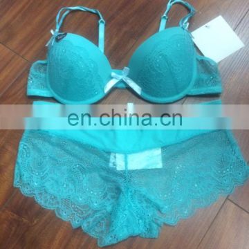 Hot styles Intimates Padded Lace Bra Sets Matching Underwear Sets For Women