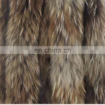 Natural Raccoon Fur strips