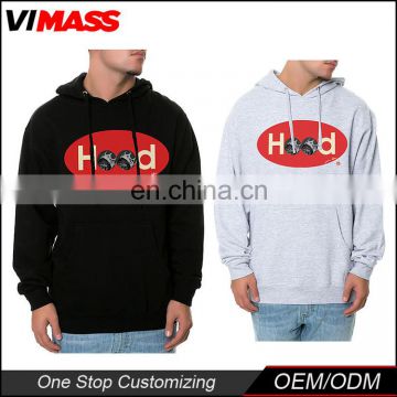 High Quality 100% Cotton Men Sports Fleece Hoodies