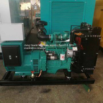 Cummins diesel generators 4BT 50kw 1500rpm with open and slience type for sale