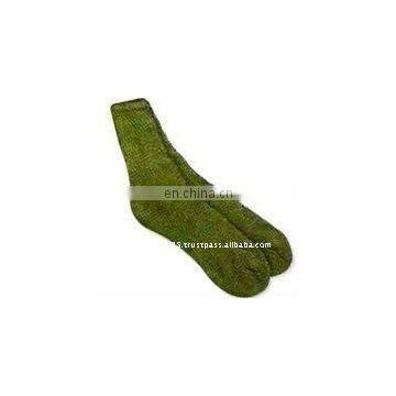 Military Cotton Green Socks