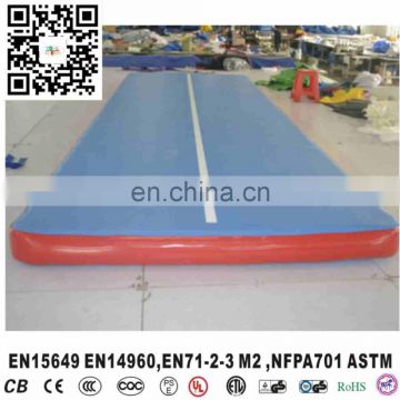 Promotionai inflatable sewing style air tumbing floor mat for sports