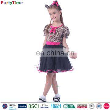 children carnival party costumes with tails headband leopard cosplay party city costumes for kids