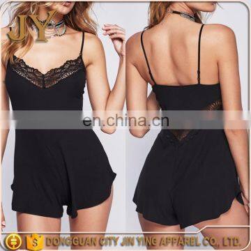 Short Pants Women Women Jumpsuits Adult Jumpsuit Lace Embroidered