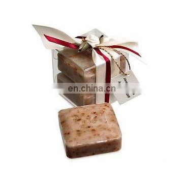 Scented Rose Squares Soap Favor Box