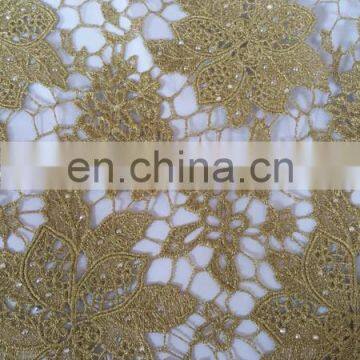 African Lace Embroidery, Chemical Embroidery, ST Yarn Water Soluable Embroidery