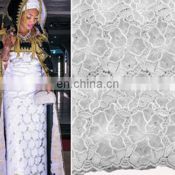 2016 Stunning guipure lace fabric / africa cord lace fabrics/dresses guipure lace /nigeria guipure lace