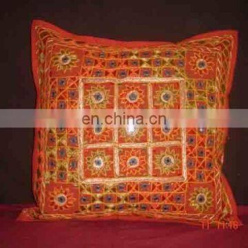 Indian ethnic cotton Cushion Cover