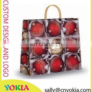 Factory Direct kraft paper advertising art cardboard bag