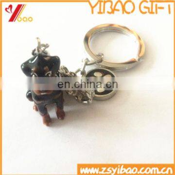 Factory wholesale soft enamel animal keychain with high quality