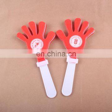 big size plastic hand clapper custom plastic hand clapper for games and promote logo