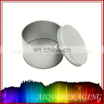 Round Spice Metal Tin Box,Seasoning Container,Vanilla Tin Can