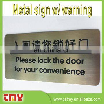 Road Advertising Safety Metal Sign,Aluminum Warning Safety Metal Sign,Custom Outdoor Safety Metal Sign photo-5