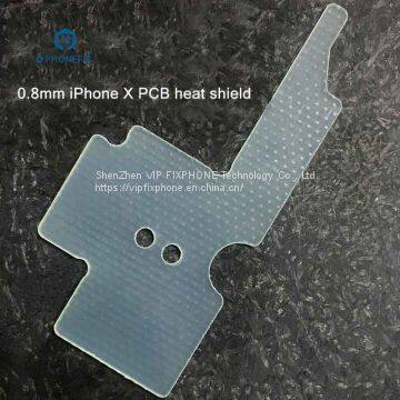 0.8mm Glass Fiber Panel Heat Sheild IPhone X PCB Motherboard Protector photo-3