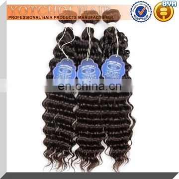 China factory supply 100% unprocessed good thick very cheap human hair weft