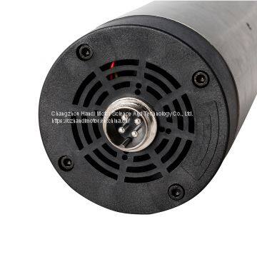 High Speed Electric Spindle Motor for CNC Machines 80*1.5kw ER11 Air Cooling Spindle Motor photo-3