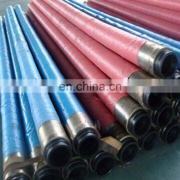 Steel Wire Reinforcement 4 Layers Steel Wires Concrete Rubber Gas Hose Pipe Hebei Lianxing Concrete Pump Hose is Mainly Used to
