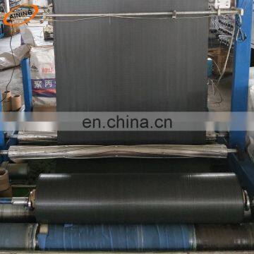 PP / PE Black Weed Mat Anti Grass Ground Cover photo-3