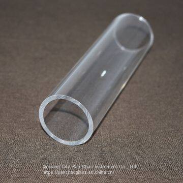 High-temperature Transparent Large Diameter Quartz Glass Tube photo-5