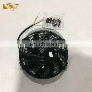 Engine spare part condenser fan 80w 24v cooling fan for sale