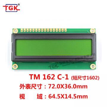 Lcd 16X2 Display 1602 Lcd Modules TM162C-1 72X36mm Small Size, Small PCB Board 1602 LCD Screen photo-2
