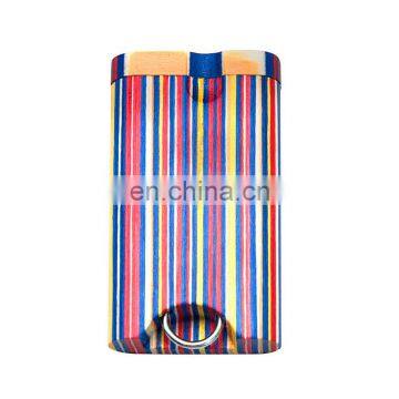 HQP-XJ11 HongQiang Cigarette Case 78mm Custom Colorful Wooden Cigarette Case Wood Dugouts One Hitter photo-7