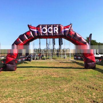 Inflatable Half Round Archway Gate,Inflatable Half Round Arch For Club Event,Running Competition Events