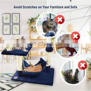 Plush and Nature Plant Weave Pet Cat Tree photo-5