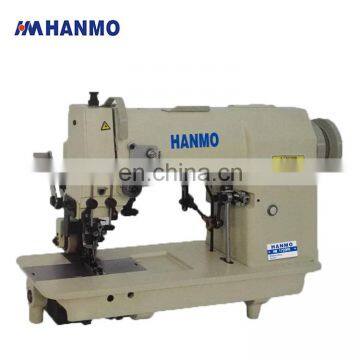 HM-1720PK DOUBLE-NEEDLE HOLE STITCH SEWING MACHINE WITH CUTTER AND BACK PULLER