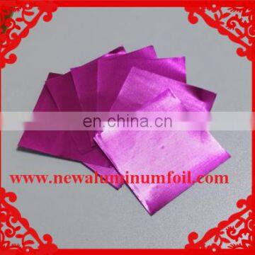 2020 Colored Chocolate Wrapping Paper 7cm*7cm 10cm*10cm Fast Food Packing Aluminum Foil photo-7