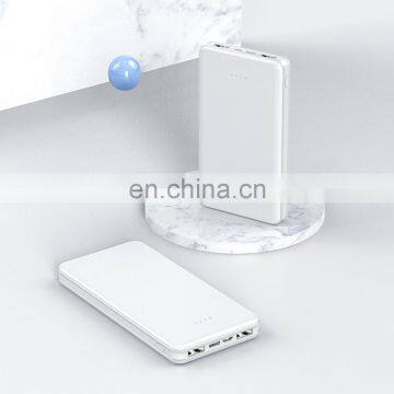 High Capacity 10000mAh Slim Mini Size Power Bank With Dual Input&dual Output Powerbanks in Popular Use